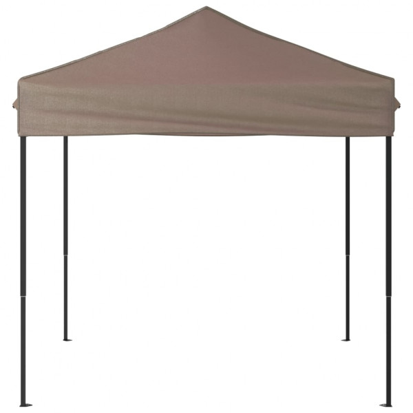 Carpa para fiestas plegable gris taupe 2x2 m M 3