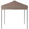 Carpa para fiestas plegable gris taupe 2x2 m 3