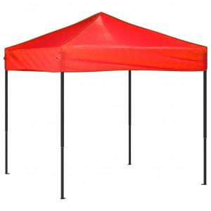 Carpa para fiestas plegable rojo 2x2 m H