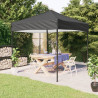 Carpa para fiestas plegable gris antracita 3x3 m 1