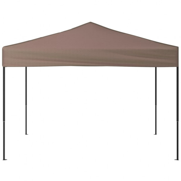 Carpa para fiestas plegable gris taupe 3x3 m M 3