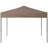 Carpa para fiestas plegable gris taupe 3x3 m 3
