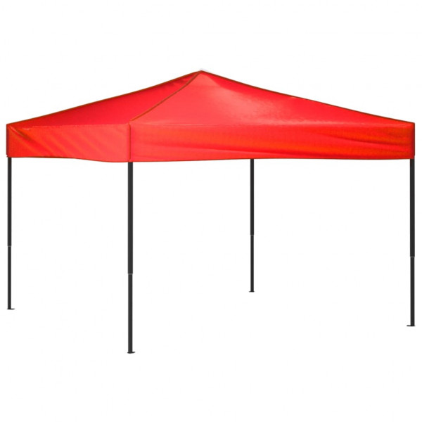 Tenda para festas dobrável 3x3 m vermelho M 2