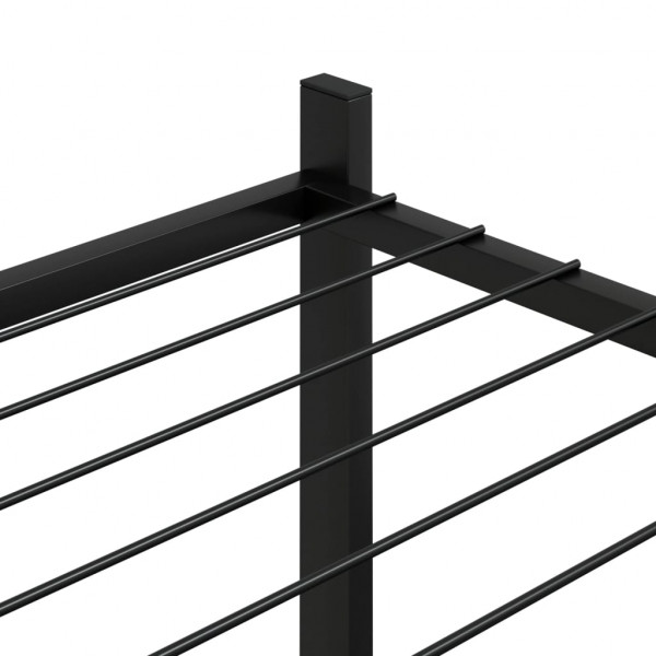 Suporte de vasos 83 x 25 x 80 cm ferro preto M 5