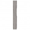 Armario de baño madera contrachapada gris Sonoma 32x25.5x190 cm 4