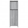 Armario de baño madera contrachapada gris Sonoma 30x30x95 cm 3