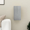 Móvel de TV 30.5x30x60 cm derivados de madeira cinzento sonoma 1