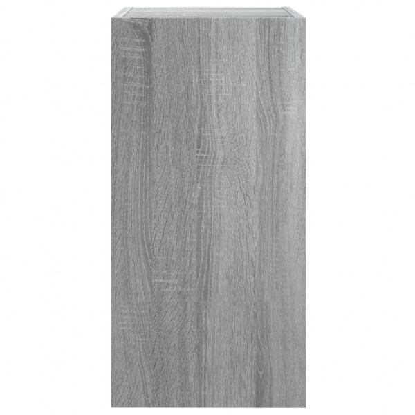Mueble para TV madera contrachapada gris Sonoma 30.5x30x60 cm M 3