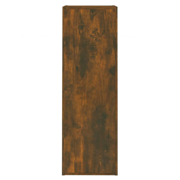 Mueble para TV madera contrachapada roble ahumado 30.5x30x90 cm M 3