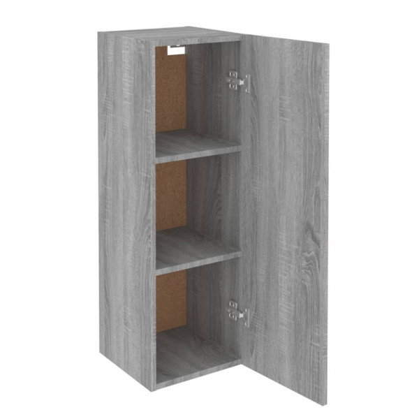 Mueble para TV madera contrachapada gris Sonoma 30.5x30x90 cm M 5