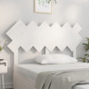 Cabeceira de cama 132x3x81 cm pinho maciço branco 1