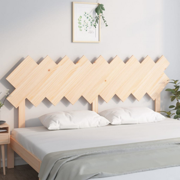 Cabecero de cama madera maciza de pino 178x3x80.5 cm M 3