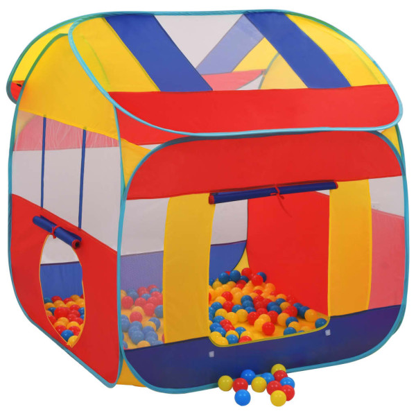 Carpa de juegos con 550 bolas 123x120x146 cm D