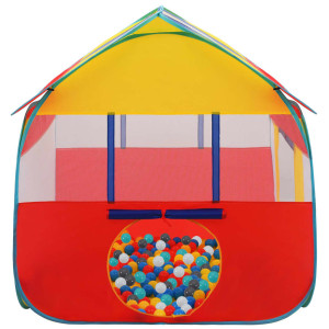 Carpa de juegos con 550 bolas 123x120x126 cm H