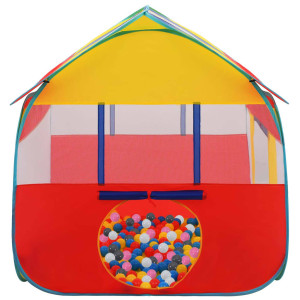 Carpa de juegos con 550 bolas 123x120x126 cm H