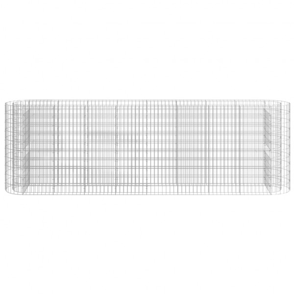 Arriate de gaviones de hierro galvanizado 330x50x100 cm M 4