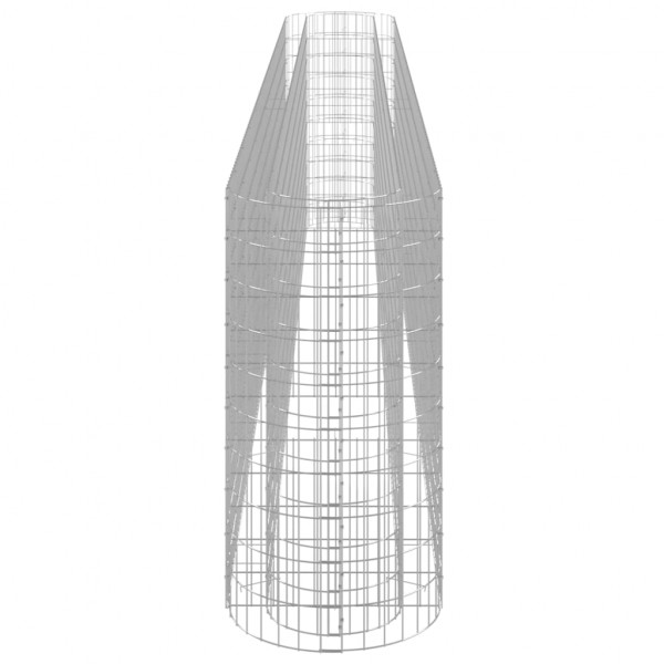 Arriate de gaviones de hierro galvanizado 470x50x100 cm M 5