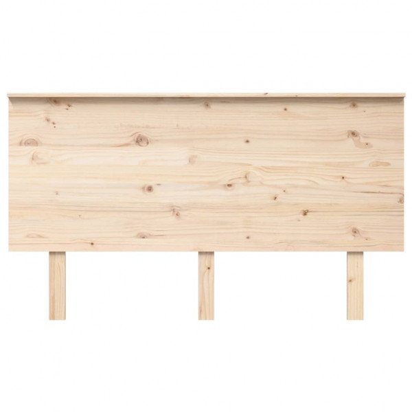 Cabecero de cama madera maciza de pino 144x6x82.5 cm M 3