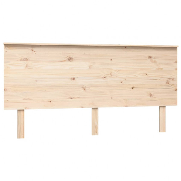 Cabecero de cama madera maciza de pino 164x6x82.5 cm M 2