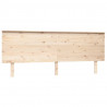Cabeceira de cama 204x6x82.5 cm pinho maciço 2