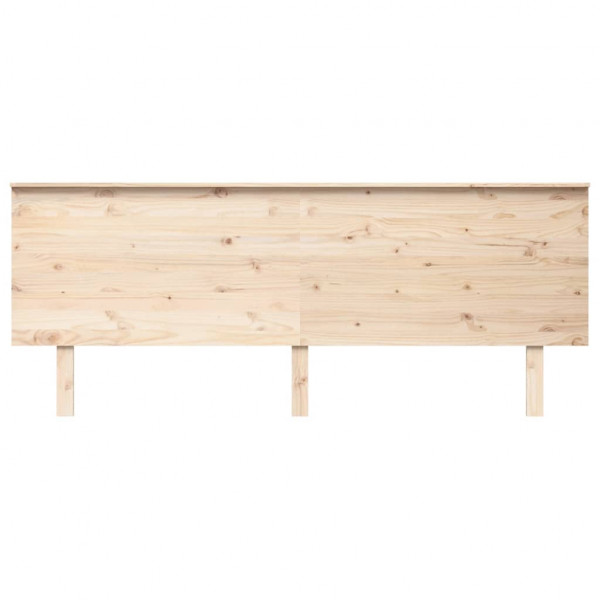 Cabecero de cama madera maciza de pino 204x6x82.5 cm M 3