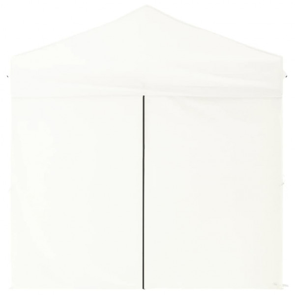 Tenda para festas dobrável com paredes laterais 2x2 m branco M 4