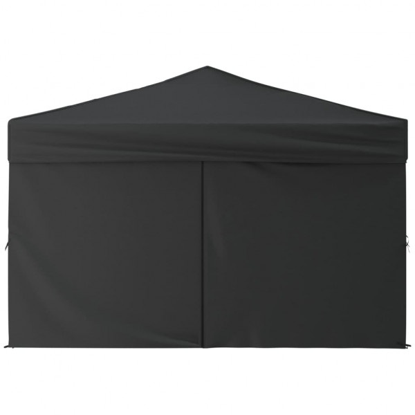 Carpa de fiesta plegable con paredes laterales antracita 3x3 m M 4