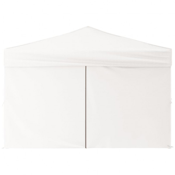 Carpa para fiestas plegable con paredes laterales blanco 3x3 m M 4