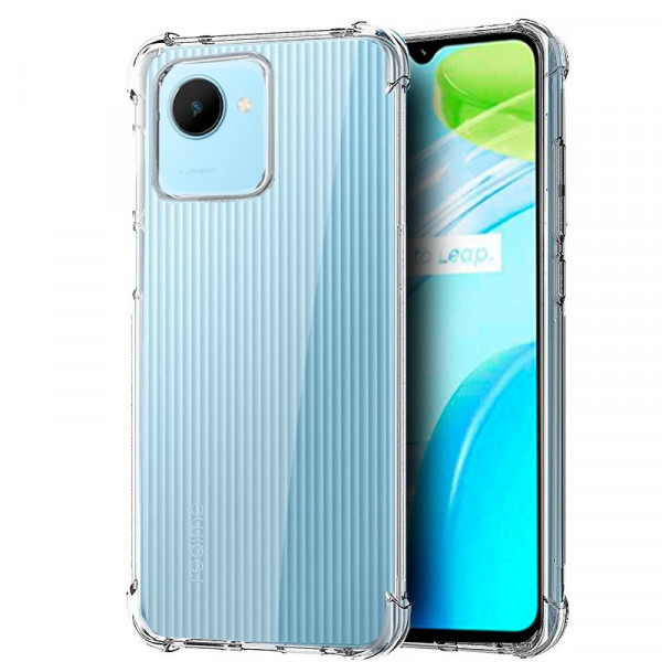 Carcasa COOL para Realme C30 / Narzo 50i Prime Antishock Transparente D
