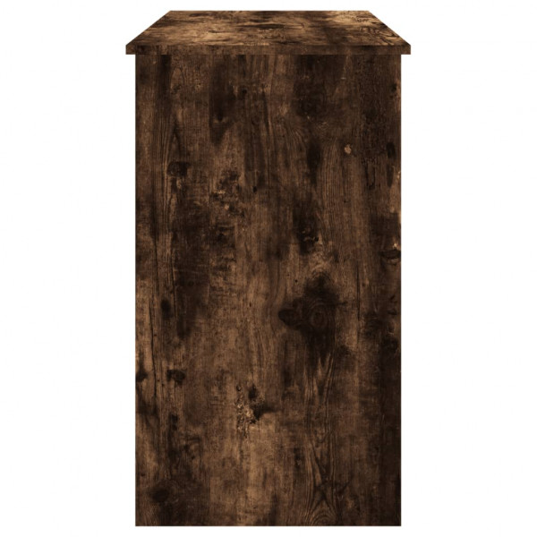 Escritorio de madera contrachapada roble ahumado 90x45x76 cm M 5