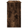 Escritorio de madera contrachapada roble ahumado 90x45x76 cm 5