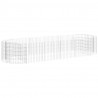 Arriate de gaviones de hierro galvanizado 300x100x50 cm 2