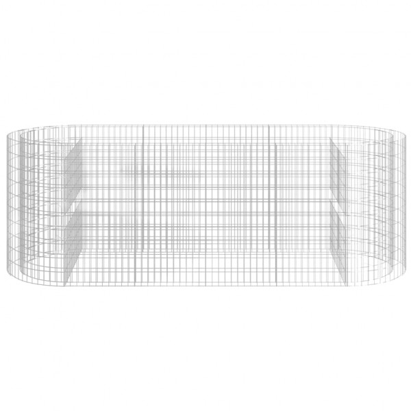 Arriate de gaviones de hierro galvanizado 300x100x100 cm M 4