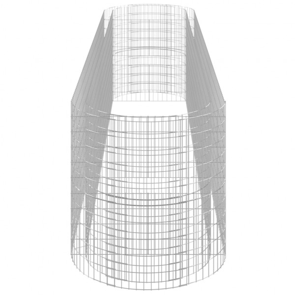 Arriate de gaviones de hierro galvanizado 500x100x100 cm M 5