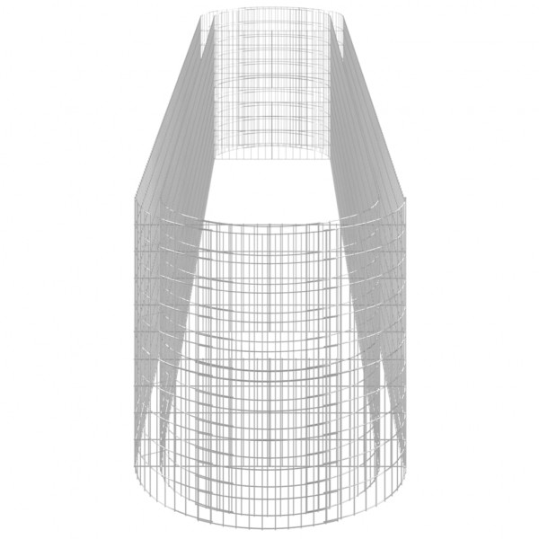 Arriate de gaviones de hierro galvanizado 600x100x100 cm M 5