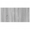 Armario de pared madera contrachapada gris Sonoma 80x39x40 cm 5