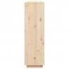 Aparador alto 110.5x35x117 cm pinho maciço 4