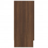 Vitrina madera contrachapada roble marrón 120x30.5x70 cm 4
