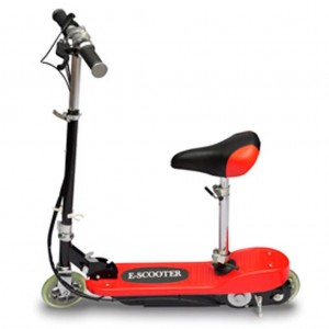 Trotinete/scooter elétrica com assento 120 W vermelho H