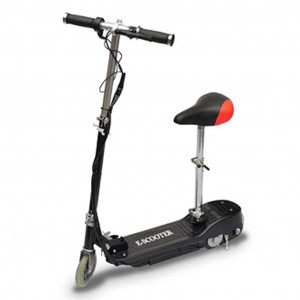Trotinete/scooter elétrica com assento 120 W preto H