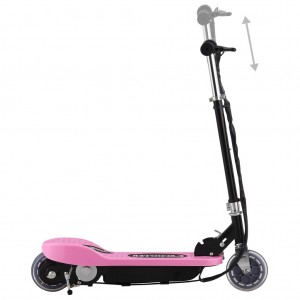 Trotinete elétrica 120 W cor-de-rosa H