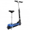 Patinete eléctrico con asiento azul 120 W 3