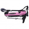 Trotinete/scooter elétrica com assento 120 W rosa 5