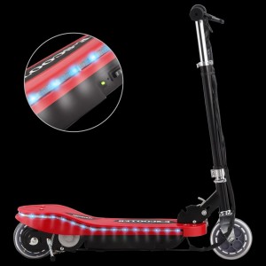 Patinete eléctrico con LED rojo 120 W H