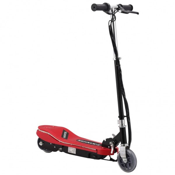 Trotinete/scooter elétrica com LEDs 120 W vermelho M 5