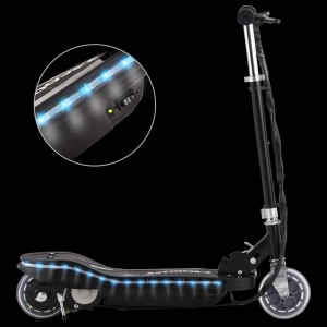 Patinete eléctrico con LED negro 120 W H