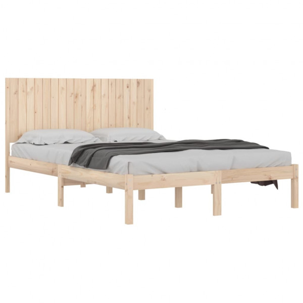 Estrutura de cama super king 180x200 cm madeira maciça M 3
