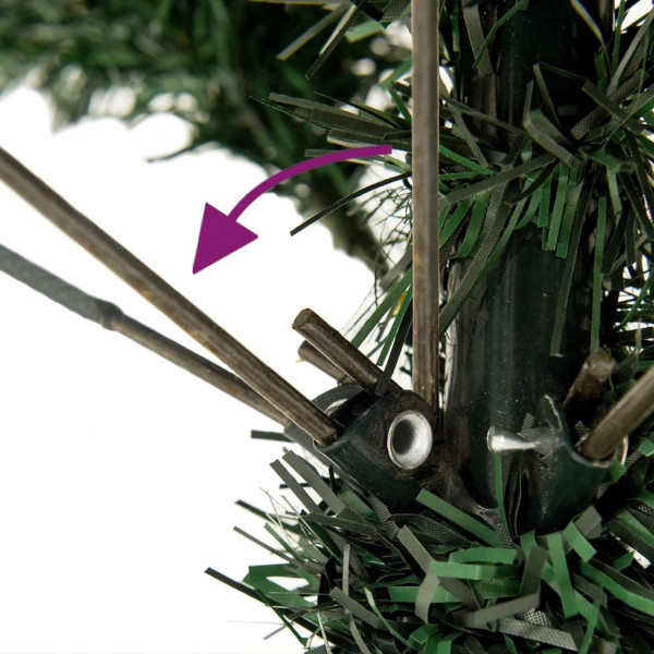 Árvore de Natal artificial com suporte 150 cm PVC M 3