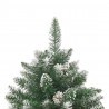 Árbol de Navidad artificial con soporte PVC 150 cm 4