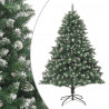 Árbol de Navidad artificial con soporte PVC 180 cm 1